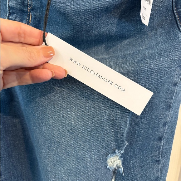 Nicole Miller Dark Blue Skinny Jeans - Picture 4 of 4